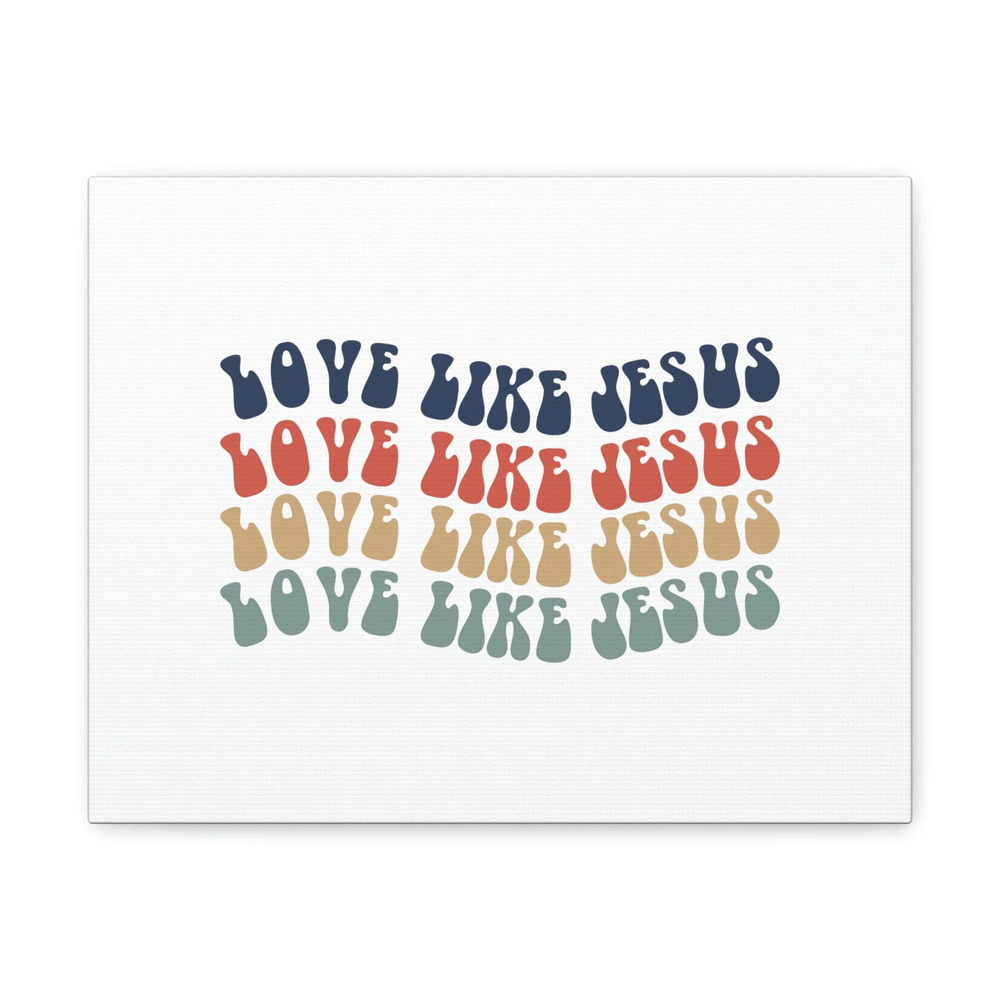 Scripture Walls Love Like Multicolor Jesus Ephesians 5:2 Christian Wall Art